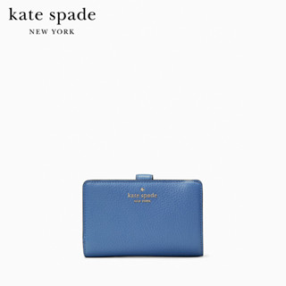 KATE SPADE NEW YORK LEILA MEDIUM COMPARTMENT BIFOLD WALLET WLR00394 กระเป๋าสตางค์