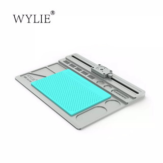 WYLIE ขนาดใหญ่กล้องจุลทรรศน์ Track ฐานเคลื่อนย้ายได้ Pad