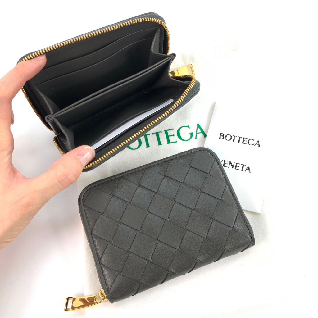 BOTTEGA Coin Purse ของแท้ 100% [ส่งฟรี]