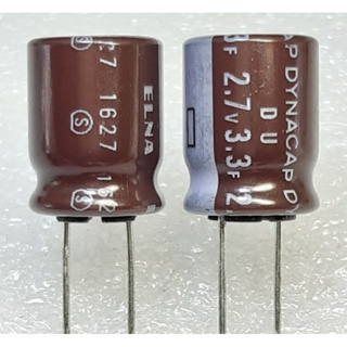 Elna Dynacap DU 3.3F 2.7v Super Capacitor ตัวเก็บประจุความจุสูง ซูเปอร์คาปาซิเตอร์