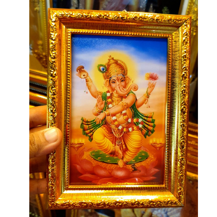 กรอบรูป พระพิฆเนศ ขนาด13x19 ซม.