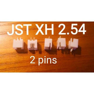 2 pins Male JST XH 2.54