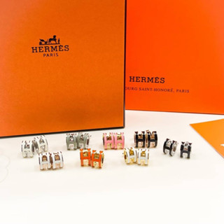 New Arrivals  Hermes pop H earring  อุปกรณ์ตามรูป อุปกรณ์งานดีสุด กล่องใหญ่แบบของแท้เลย