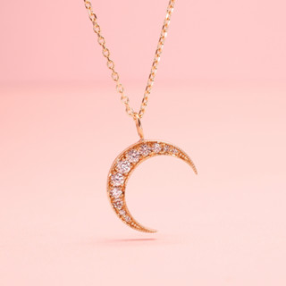 Grace Fine Jewelry จี้ทองแท้ 9K Crescent Moon (ราคาเฉพาะจี้อย่างเดียว)