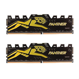 16GB (8GBx2) DDR4 2666MHz RAM (หน่วยความจำ) APACER GOLDEN PANTHER ประกันLT