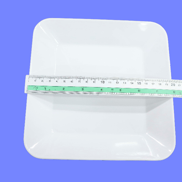 เมลามีนจานสี่เหลี่ยม8