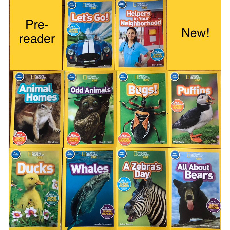 ชุดหนังสือเพิ่มความรู้รอบตัวเด็กๆ Nat Geo Kids NEW! ปกใหม่