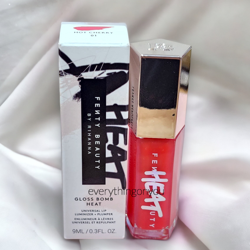 {เก็บโค้ดหน้าร้าน} [พร้อมส่ง] FENTY BEAUTY Gloss Bomb Heat / Ice Cooling Lip Luminizer + Plumper 9 ml