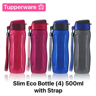 ขวดน้ำ Tupperware รุ่น Slim Eco Bottle (1) ขนาด 500ml มีสายคล้อง