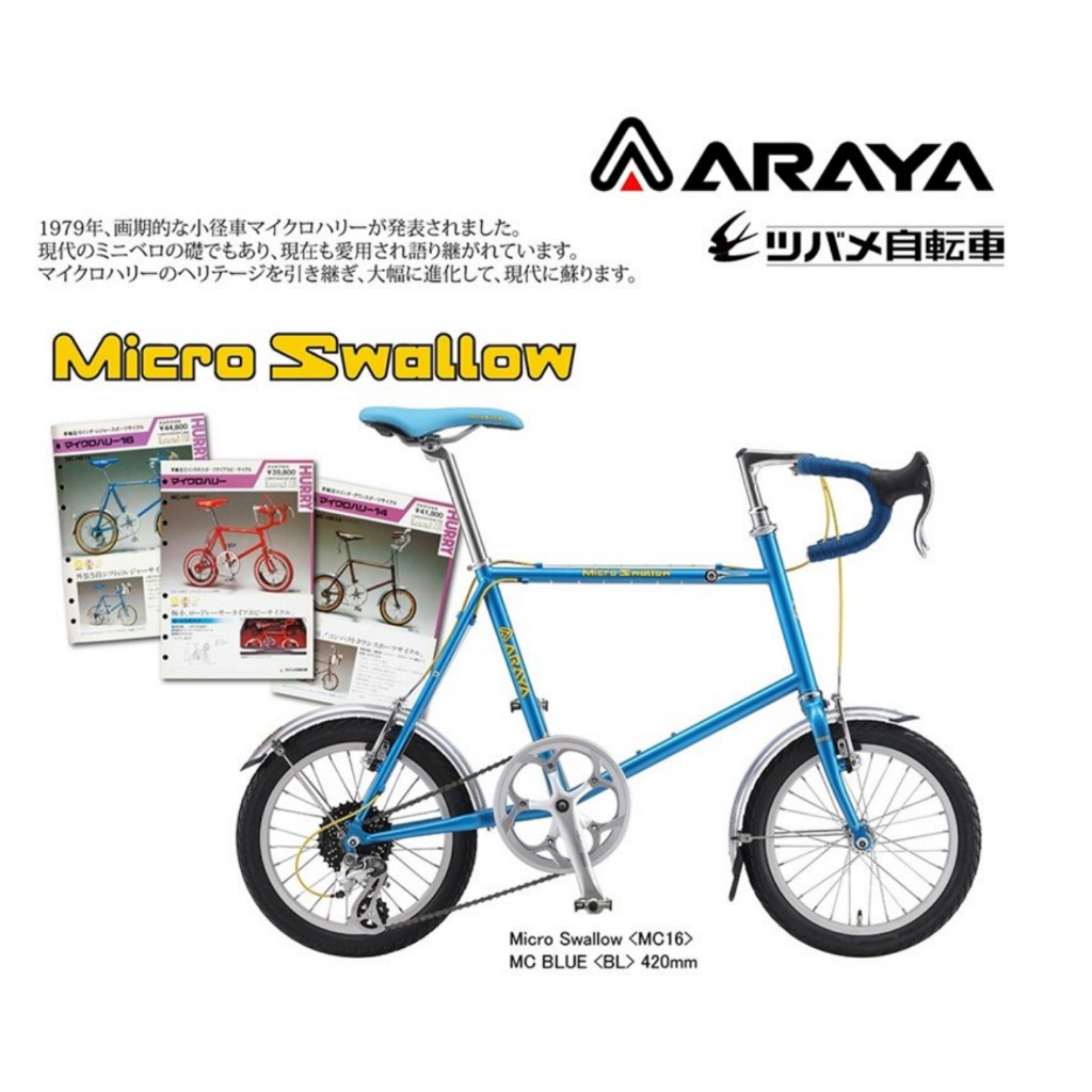 ARAYA Micro Swallow ล้อ16" ของใหม่มือหนึ่ง มีของพร้อมส่ง สีแดง ผ่อนได้