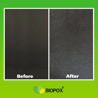 Biopox น้ำยากันลื่นห้องน้ำ นวัตกรรมใหม่ "เม็ดทรายใส" ลดปัญหาลื่นล้ม มาตรฐานความปลอดภัย R12/Class C