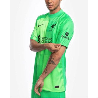 ของแท้ 100% NIKE เสื้อแข่งผู้รักษาประตูผู้ชายทีม Liverpool Home 2021/22