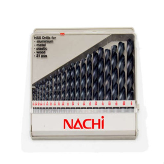 NACHI (นาชิ) L501 I-04 ชุดดอกสว่าน (1/16"-3/8"_21ดอก/ชุด)