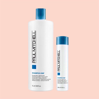 Paul Mitchell SHAMPOO ONE 300 1000 ml.แชมพู วัน สำหรับผมทุกประเภท ช่วยสร้างสมดุลให้เส้นผมอ่อนโยน