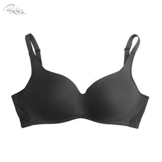 Presea บราไร้โครงเต้าเรียบ แต่งลูกไม้ด้านหลัง Wireless Bra  MA1510