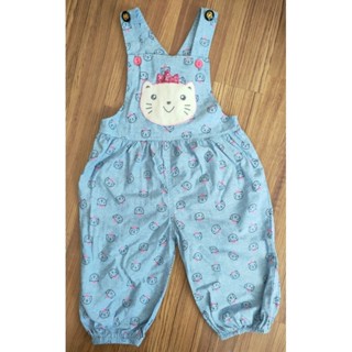 **มือสอง** ชุดเอี๊ยมเด็ก ชุดเด็กผู้หญิง Moda Bimbi size 3