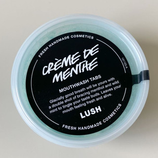 (ของใหม่) Lush Crème De Menthe Mouthwash Tabs 45g