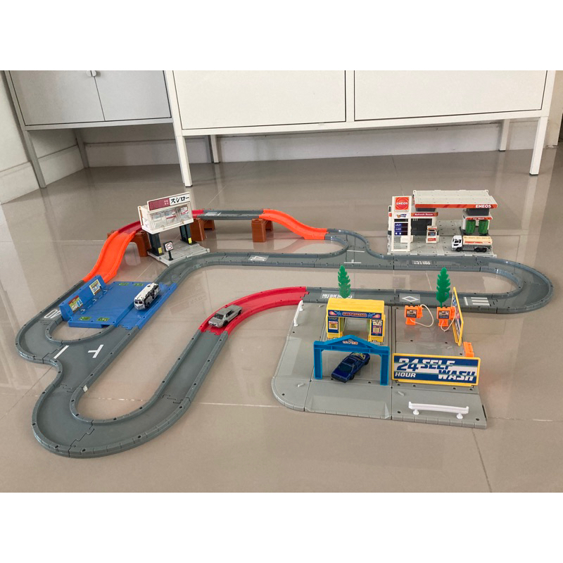 รางรถเหล็ก Tomica System / รางรถสร้างเมือง โทมิก้า ทาวน์ Takara Tomy Tomica World Town (with Tomica 