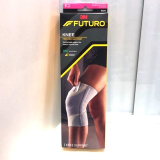 Futuro Knee for her support ซัพพอร์ตช่วยพยุงหัวเข่าที่อ่อนแอ ได้รับบาดเจ็บ ป้องกันการบาดเจ็บจากการเล่นกีฬา เพื่อคุณผู้ห