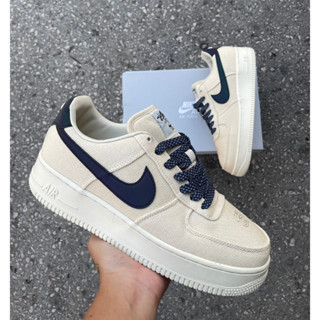 Nike air force 1 รองเท้าผ้าใบผูกเชือกพร้อมกล่อง