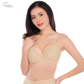 Presea บราเต้าเรียบ มีโครงแบบอ่อน Comfort bra สีเนื้อ MA1702