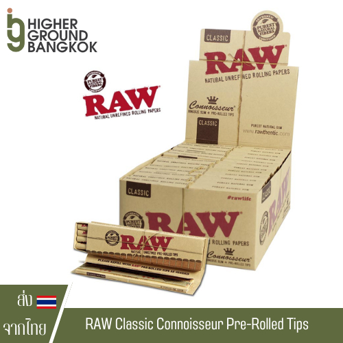 RAW Classic + Pre Tips 78mm [แบบยกกล่อง]