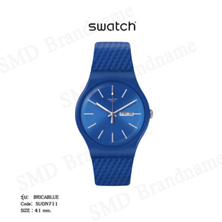 SWATCH นาฬิกาข้อมือ รุ่น BRICABLUE Code: SUON711