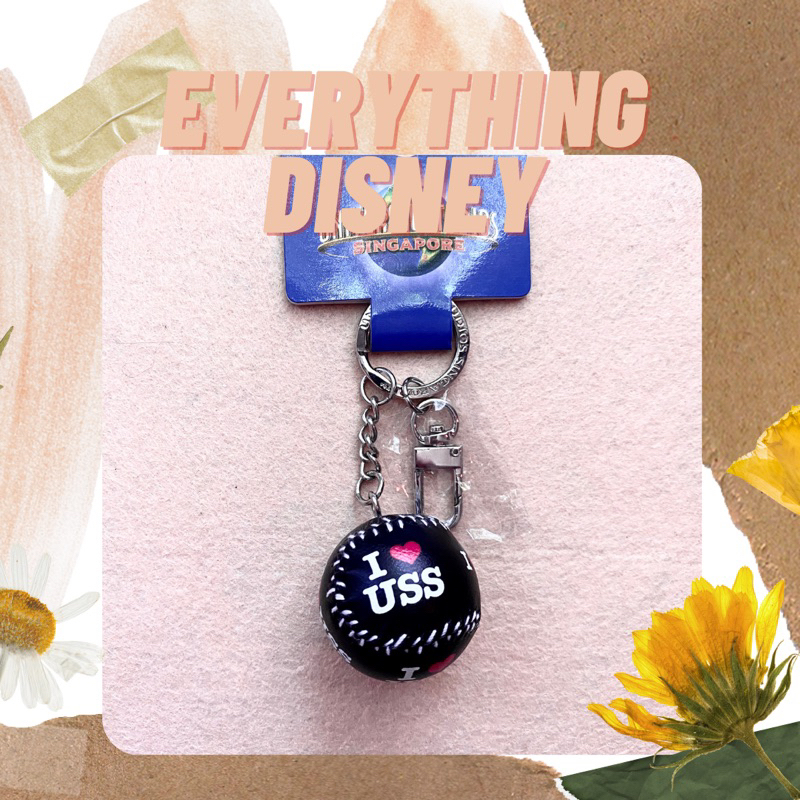 พวงกุญแจ I love Universal singapore