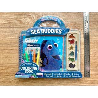 หนังสือกิจกรรมระบายสี Finding Dory - Sea Buddies (Bag Set) ลิขสิทธิ์แท้