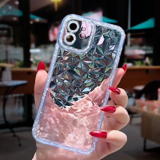 🇹🇭Ekcam เคสไอโฟน น่ารักหรูๆ สวยๆ น่ารัก for 7+ 8Plus 7/8 7P/8P X/XS XR XSMAX 14 13 12 11 pro promax Pro Max เขียวมิ้นท์