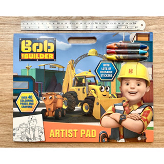 สมุดระบายสี เล่มยักษ์ Bob the Builder แถม crayon 3 แท่ง