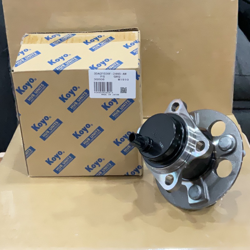 ลูกปืนล้อหลัง ทั้งดุม Toyota Vios,ปี 07-12 ABS YARISปี06-12 ยี่ห้อ KOYO JAPAN