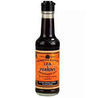 ลีแอนด์เพอร์รินซอสเปรี้ยววูตเตอร์ 150ซีซีLea&amp;Perrins Worcestershire Sauce 150cc.แพ็คคู่ 2ขวด