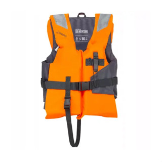 เสื้อชูชีพ TRIBORD สำหรับเด็ก/ผู้ใหญ่รุ่น LJ 100N Easy (สีส้ม/เทา) Adult Foam Life Jacket LJ 100N Easy - Orange/Grey