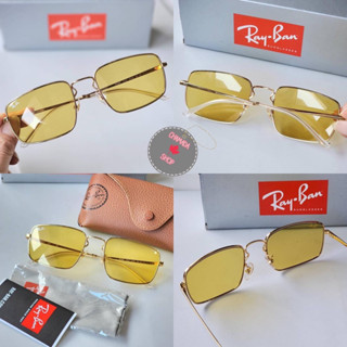 RAY-BAN 3669/001/Q1🕶️💛💛แท้💯