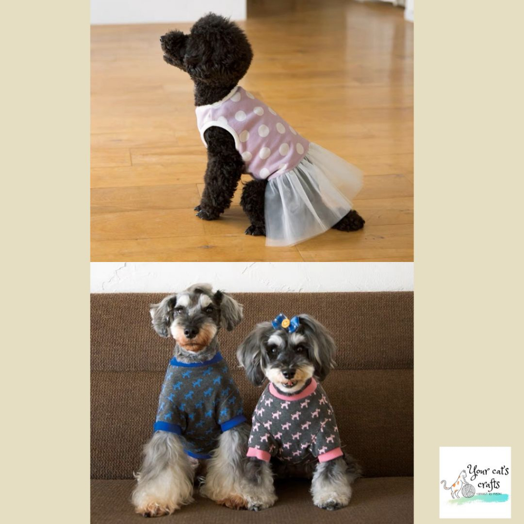 [[พร้อมส่ง]] หนังสือแบบตัดชุดสุนัข ตัดชุดสัตว์เลี้ยง หนังสืองานฝีมือ เย็บปักถักร้อย รายได้เสริม งานอดิเรก ชุดหมา - รูปที่ 3