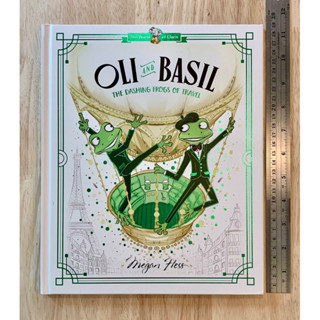 นิทานภาษาอังกฤษ ปกแข็ง Oli and Basil: The Dashing Frogs of Travel