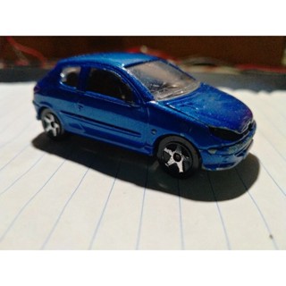 โมเดลรถเหล็ก Majorette PEUGEOT 206 ECH1/53 มือสอง