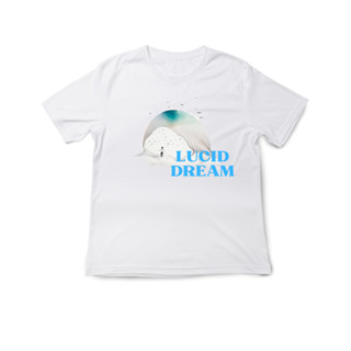 เสื้อคอกลม ผ้าฝ้าย 100% ลาย Artemis "Lucid Dream" | Minimal Tee | 100% Organic Cotton