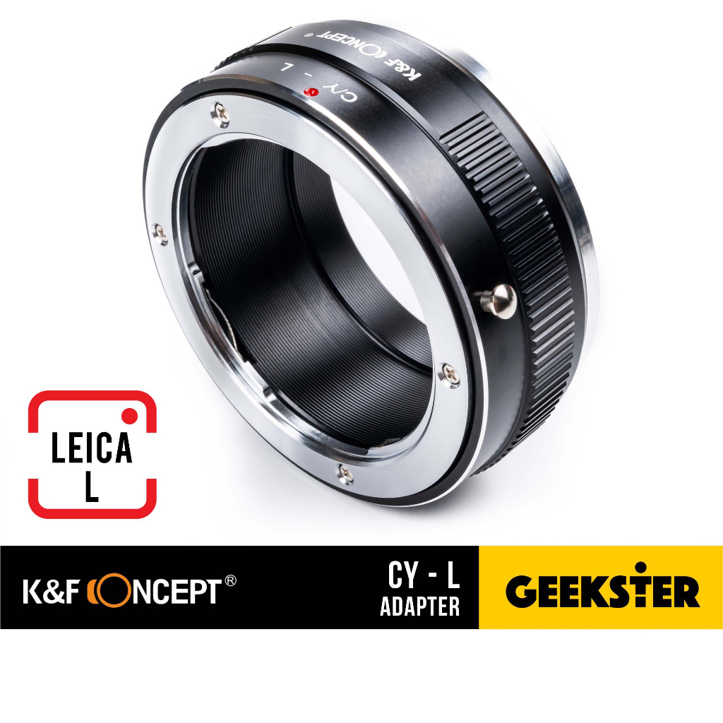 เมาท์แปลง K&amp;F CY -  Leica L / SL ( Contax Yashica - Leica SL / CL / Lumix S / S1 Lens Adapter / CY-L / CY-SL / KF )