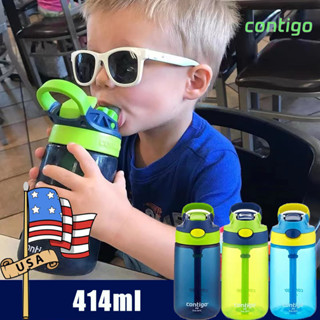 CONTIGO Kids water bottle Gizmo Flip Childrens leak-proof water cup 414ml double valve