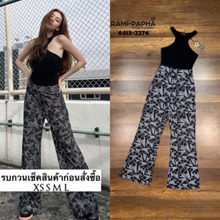 เสื้อ+กางเกง+เข็มขัด เสื้อสีสวยสดใสเนื้อผ้าหนานิ่มยืดหยุ่นเก็บทรงอย่างดี ++มาคู่กับ++ กางเกงขายาวลายสวยเก๋