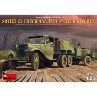 1/35 Soviet 2T Truck Aaa Type W/Field Kitchen [MI 35257]