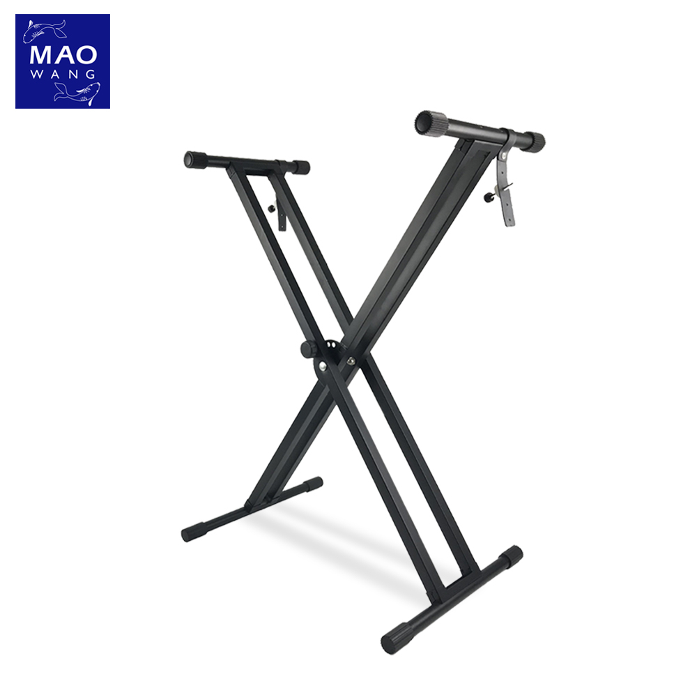 MAO ขาตั้งเปียโนคีย์บอร์ด อิเลคโทน ปรับระดับได้ 7 ระดับ พับเก็บได้ Keyboard and Piano Stand