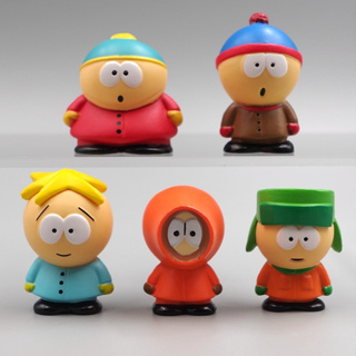 ✨พร้อมส่ง✨ โมเดลฟิกเกอร์ อนิเมะ The South Park Kyle เซาท์พาร์ก ของเล่นสําหรับเด็ก 1ชุด5ชิ้น