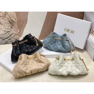 Dior SMALL DIOR AMMI BAGOri) 📌size 27x15x12 cm. 📌สินค้าจริงตามรูป งานสวยงาม หนังแท้