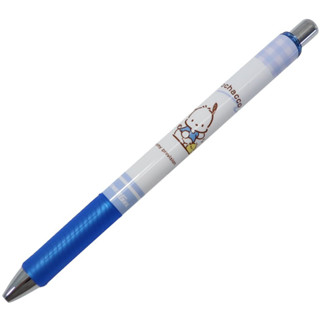 ปากกา Pentel Energel จากญี่ปุ่น ลาย Pochacco สีขาวน้ำเงิน หัว 0.5 หมึกสีดำ