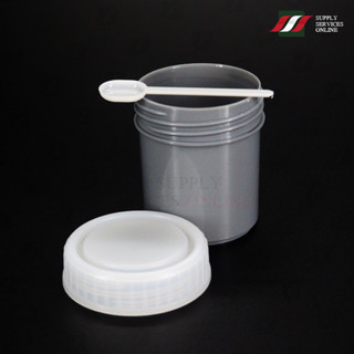 กระปุกเก็บอุจจาระ+ช้อน Stool Container 40mL with Spoon ราคาถูก,1000ใบ