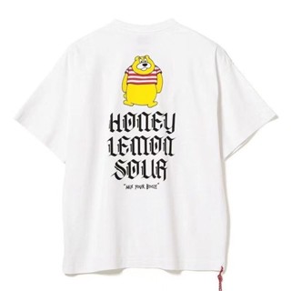 เสื้อยืด แขนสั้น Beams Japan Honey Lemon Sour Bear T-shirts