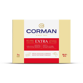 Corman Butter คอร์แมนเนยแท้คอนเซนเทรด fat  99%  ขนาด 2 กก.